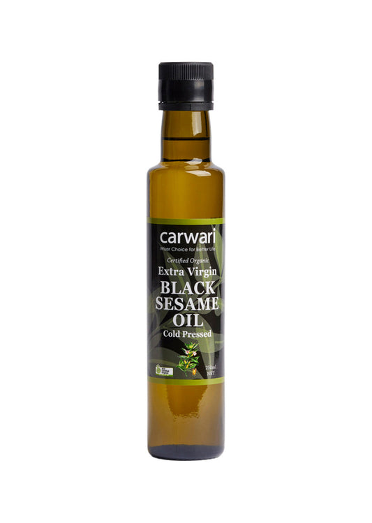 Carwari Sesame Oil Extra Virgin Black 250ml