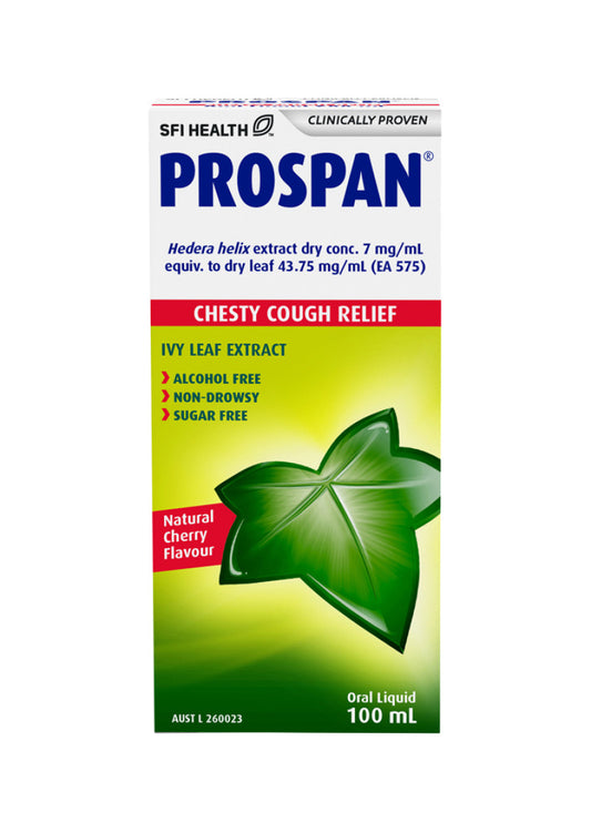 SFI Health Prospan Chesty Cough Relief 100ml