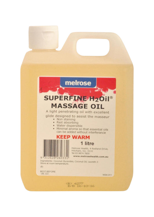 Melrose Massage Oil H2Oil Superfine 1L