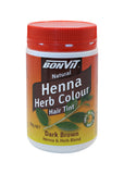 Bonvit Hair Tint Henna Herb Colour Dark Brown 100g