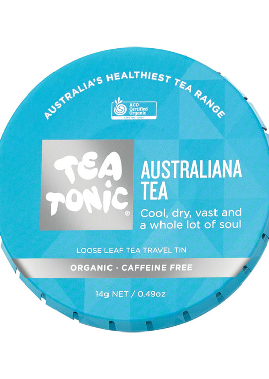 Tea Tonic Organic Australiana Tea Travel Tin 14g