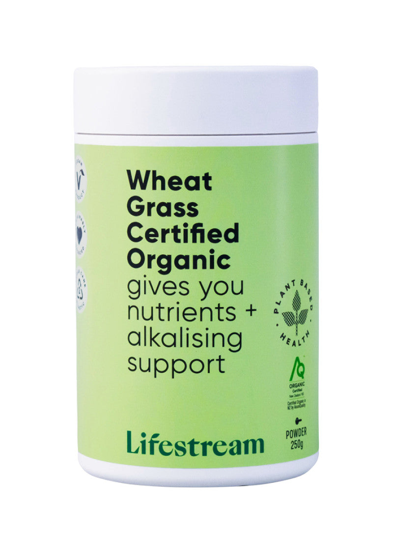 Lifestream Org Wheat Grass Powder 250g