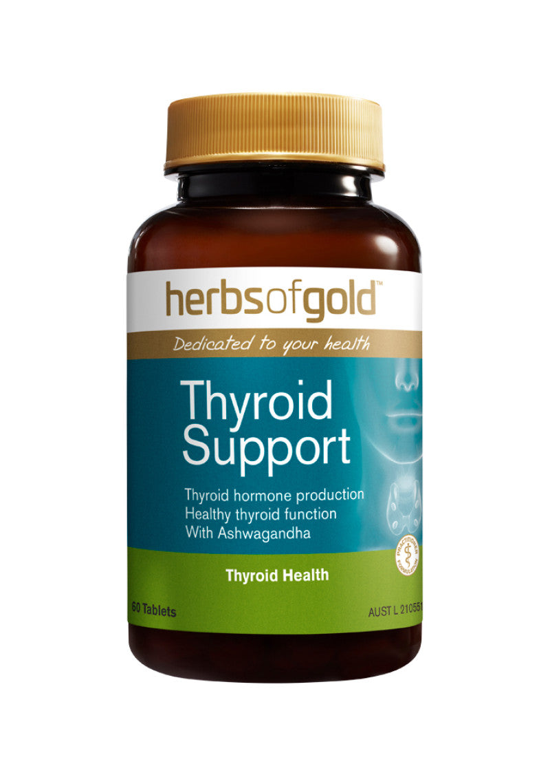 Herbs Of Gold Thyroid Support 60t