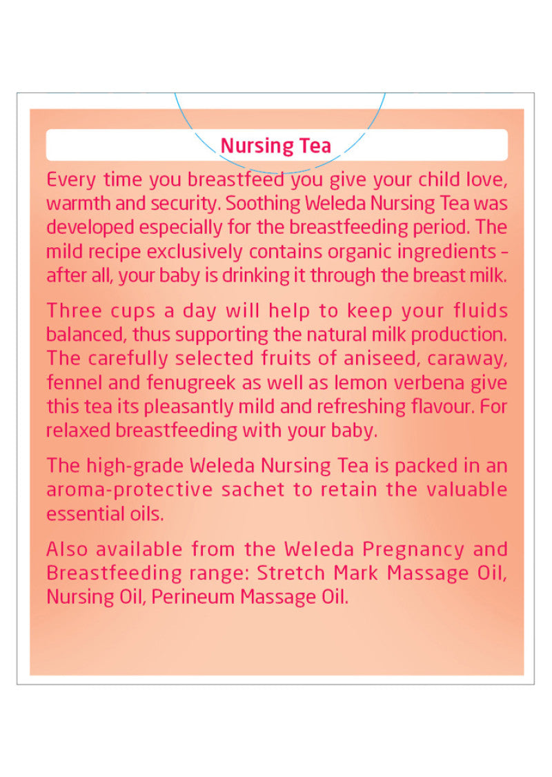 Weleda Mum Org Nursing Tea x 20 Tea Bags (40g)