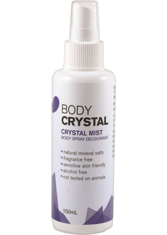 Body Crystal Deodorant Mist (Body Spray) Crystal Mist (Frag Free) 150ml