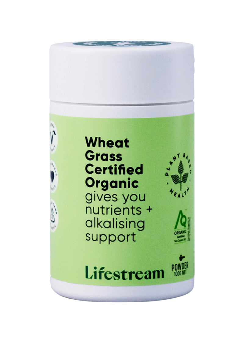 Lifestream Org Wheat Grass Powder 100g