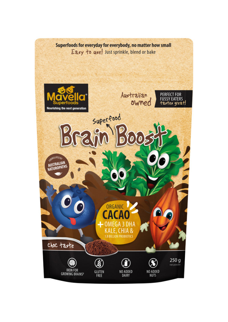 Mavella Superfoods Brain Superfood Smoothie Boost Cacao 250g