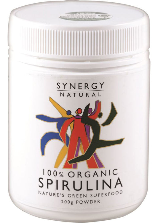 Synergy Natural Organic Spirulina Powder 200g