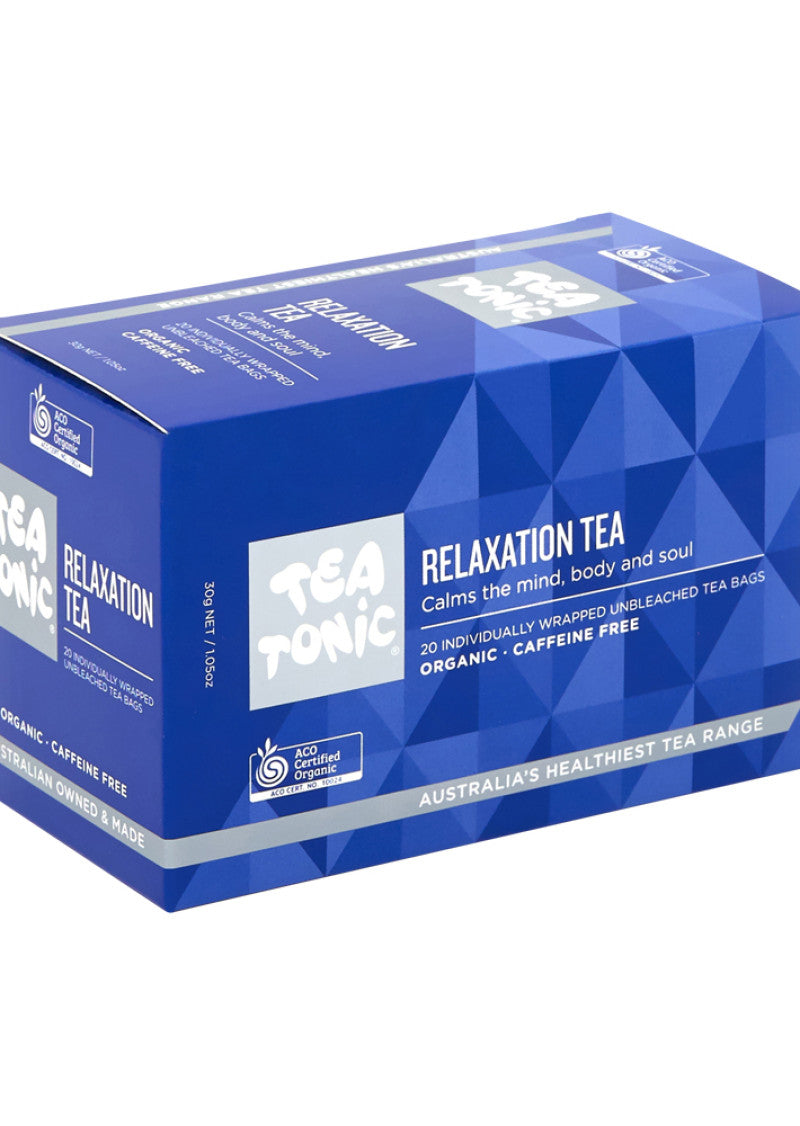 Tea Tonic Organic Relaxation Tea x 20 Tea Bags