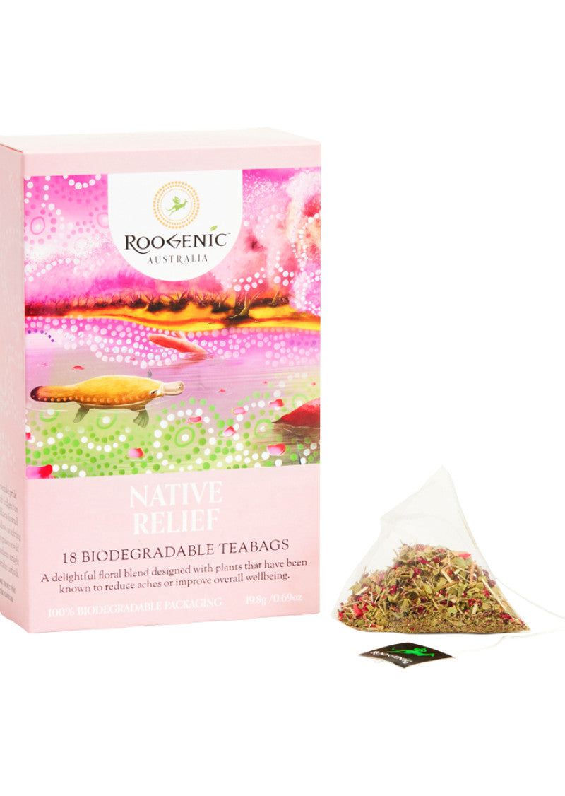 Roogenic Native Relief x 18 Tea Bags