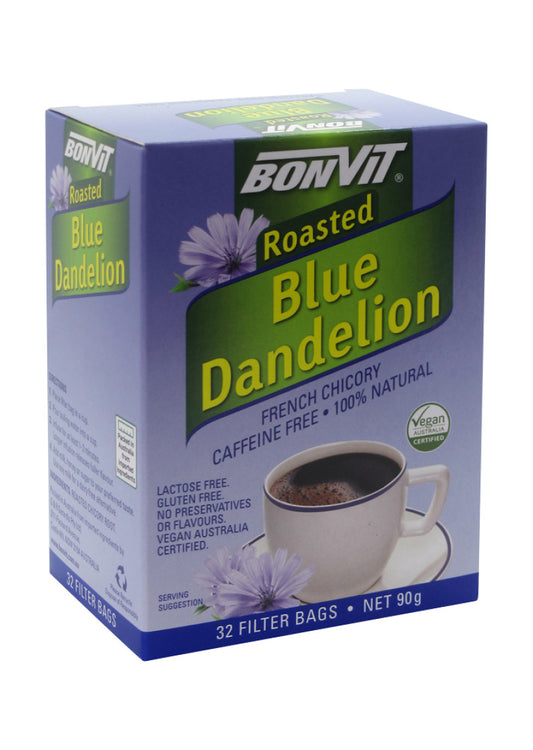 Bonvit Roasted Blue Dandelion French Chicory Tea x32 Filter Bags