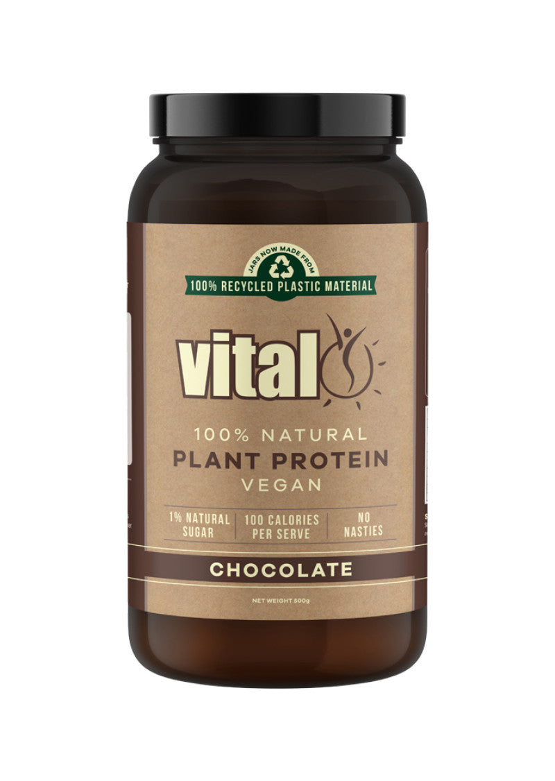 Vital Protein Plant Based (pea Protein Isolate) Choc 500g