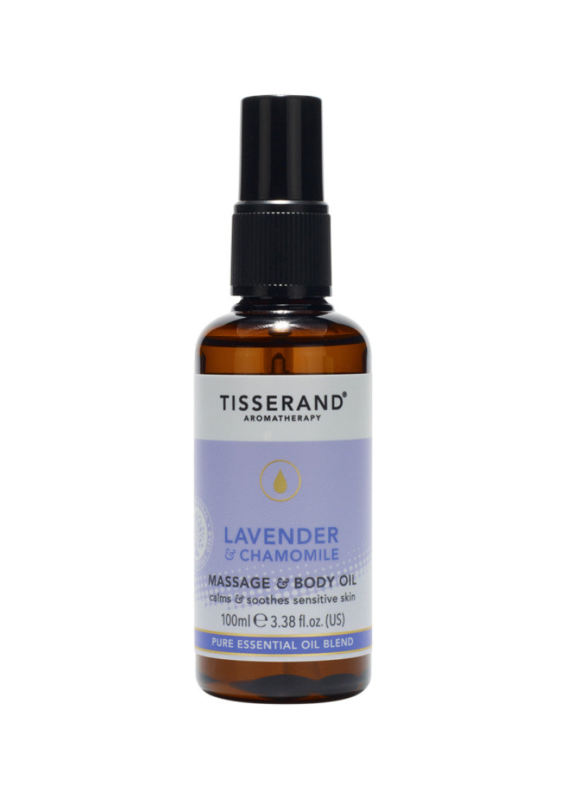 Tisserand Massage and Body Oil Lavender and Chamomile 100ml