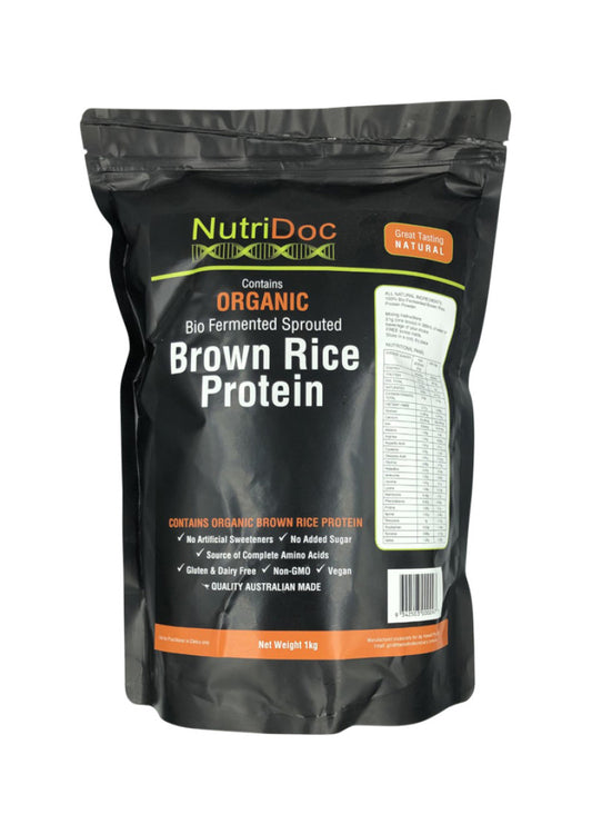 Nutridoc Org Protein Brown Rice Natural 1kg