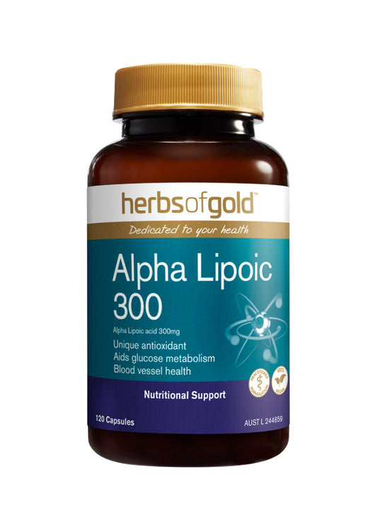 Herbs of Gold Alpha Lipoic 300 120c