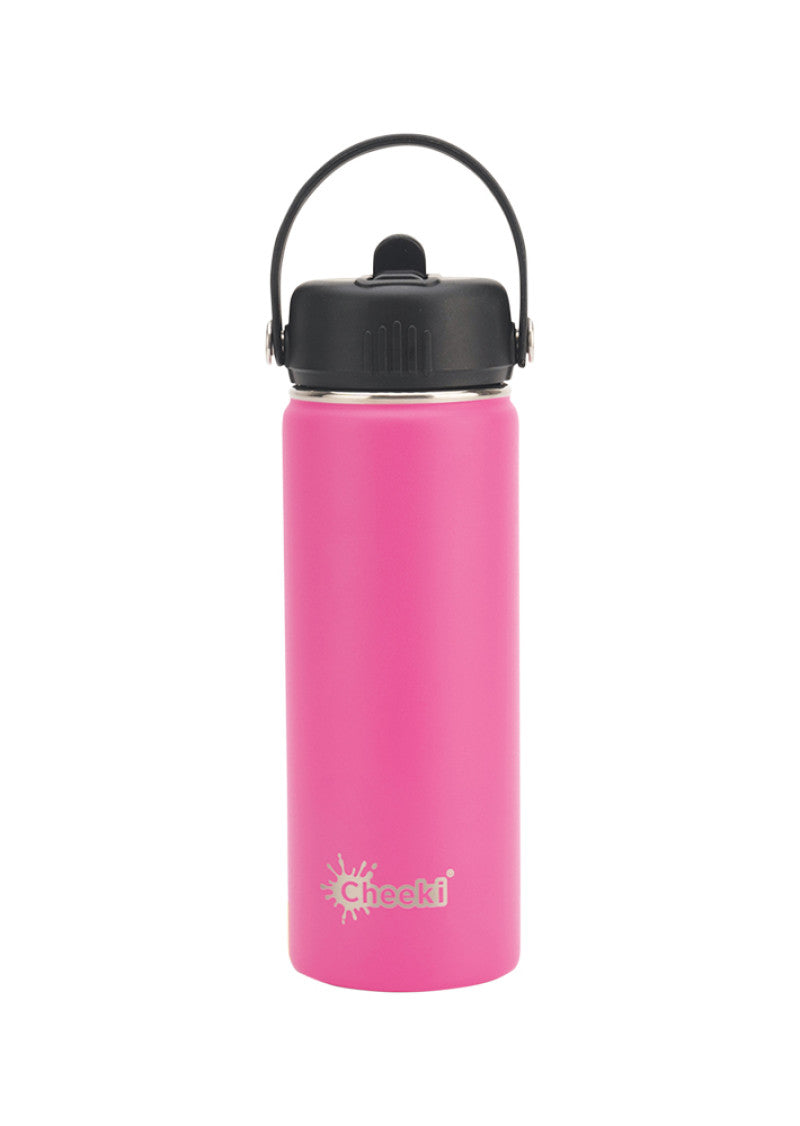 Cheeki Insulated Bottle Adventure Magenta (Small) 600ml