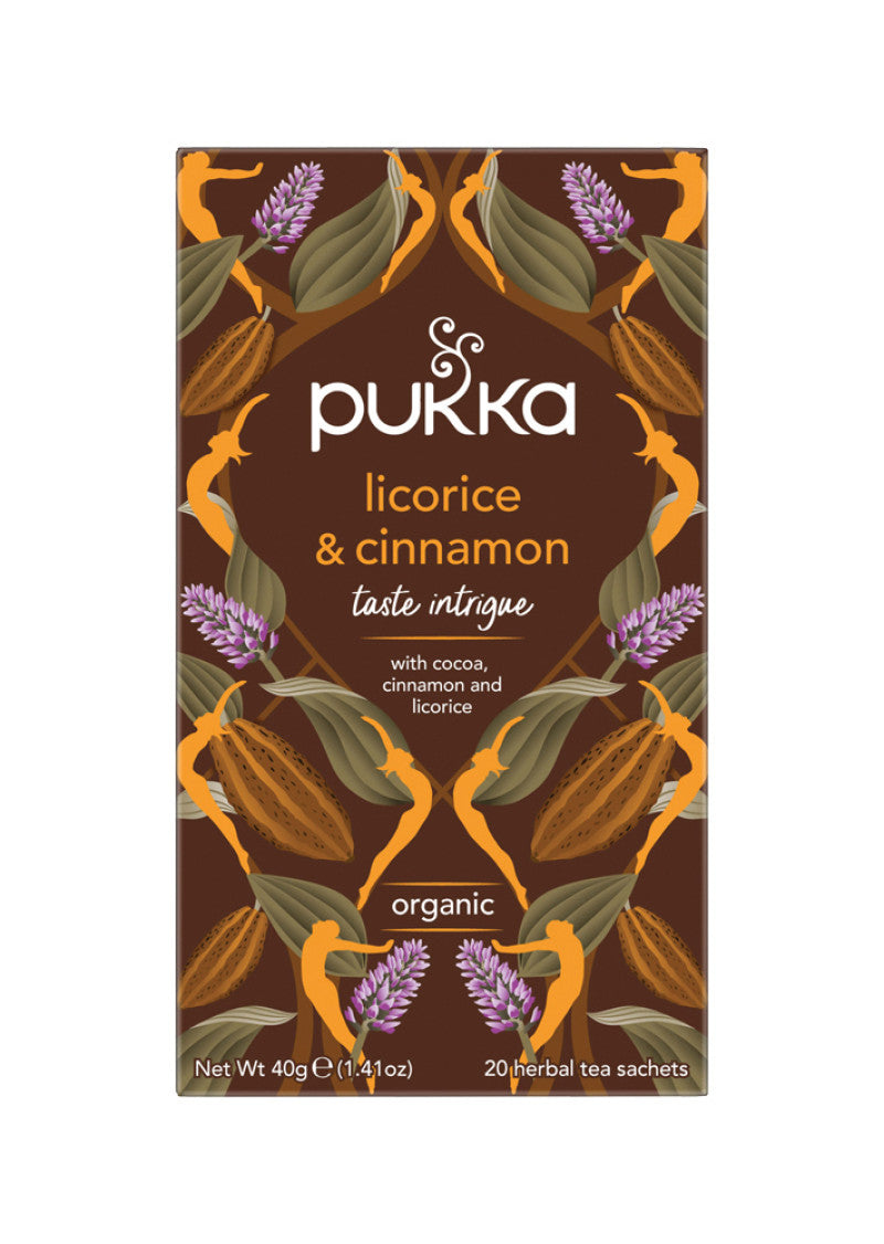 Pukka Org Licorice And Cinnamon X 20 Tea Bags