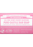 Dr. Bronner's Pure Castile Bar Soap (hemp) Cherry Bloss 140g