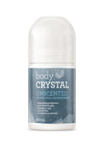 Body Crystal Deodorant Roll On Unscented 80ml