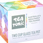 Tea Tonic Glass Tea Pot (2 cups)