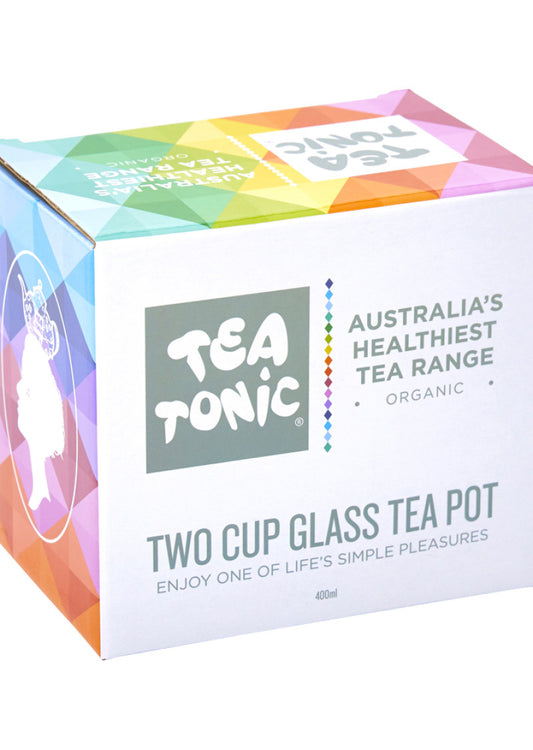 Tea Tonic Glass Tea Pot (2 cups)