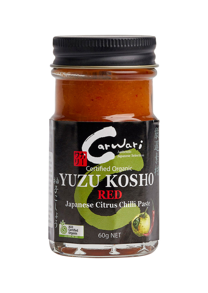 Carwari Org Yuzu Kosho Red (Citrus Chilli Paste) 60g