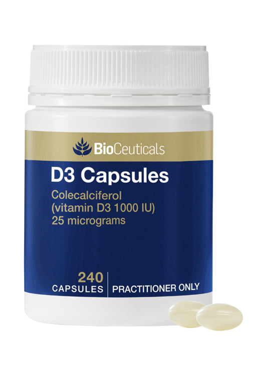 Bioceuticals D3 Capsules 240c