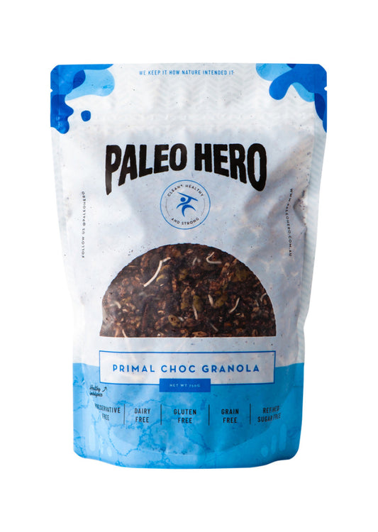 Paleo Hero Primal Granola Choc 750g