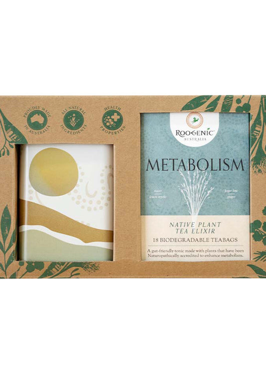 Roogenic Gift Box Metabolism x 18 Tea Bags with Tin