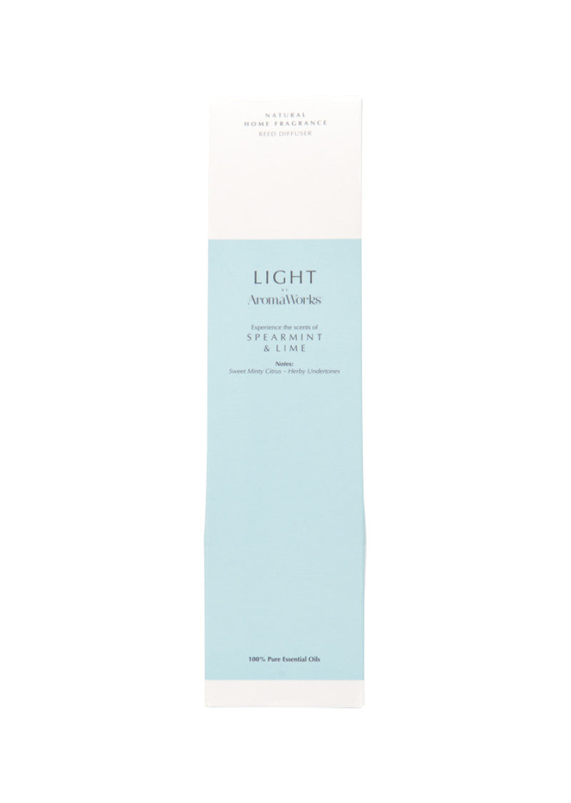 AromaWorks Light Reed Diffuser Spearmint and Lime 100ml