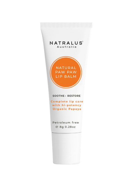 Natralus Natural Paw Paw Lip Balm 8g