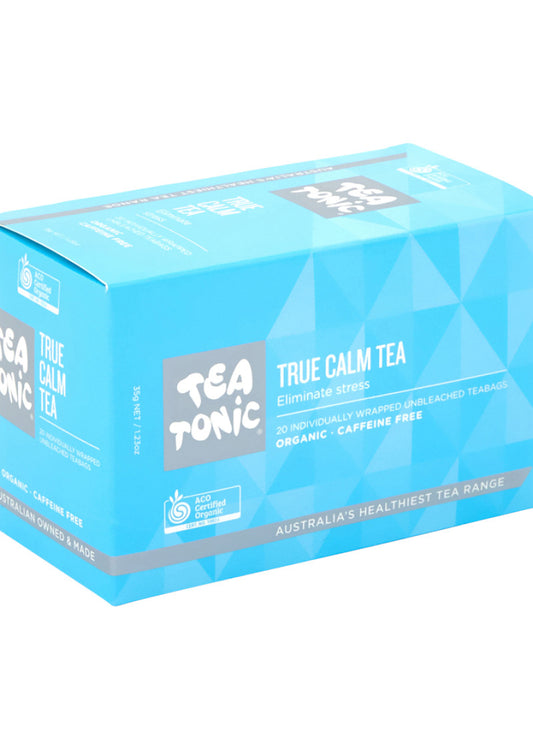 Tea Tonic Organic True Calm Tea x 20 Tea Bags