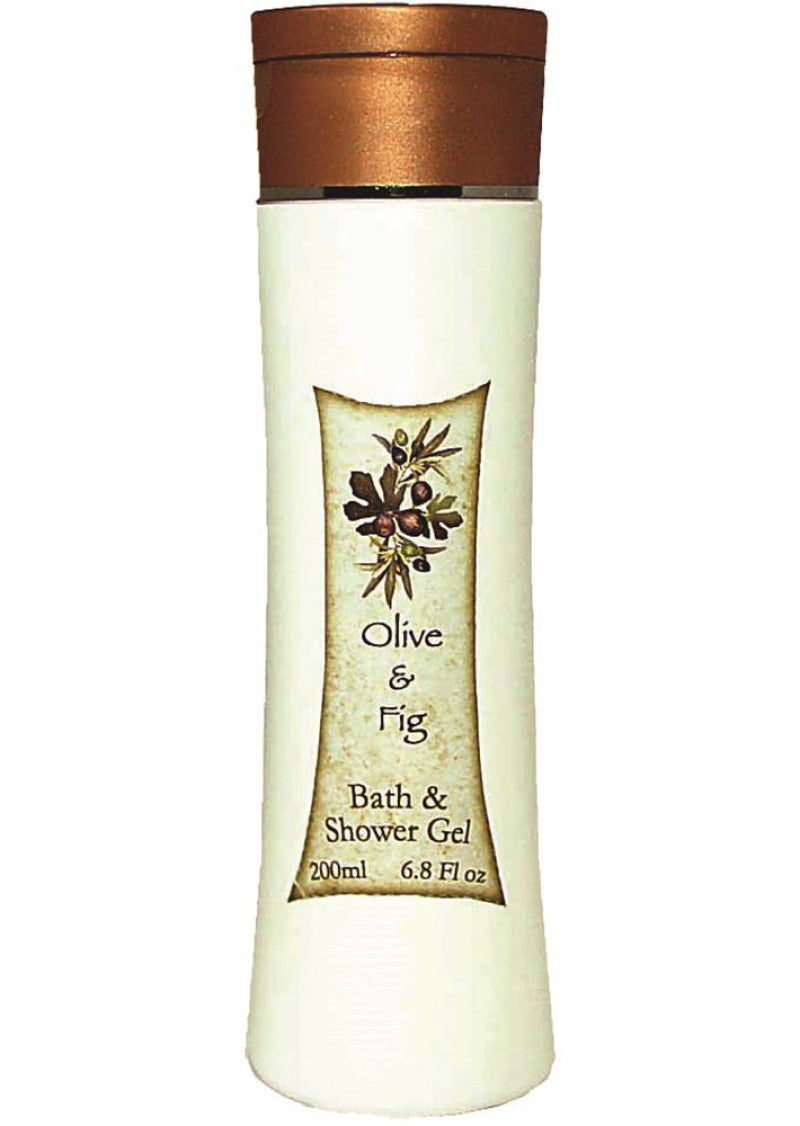 Clover Fields Olive and Fig Bath and Shower Gel 200ml