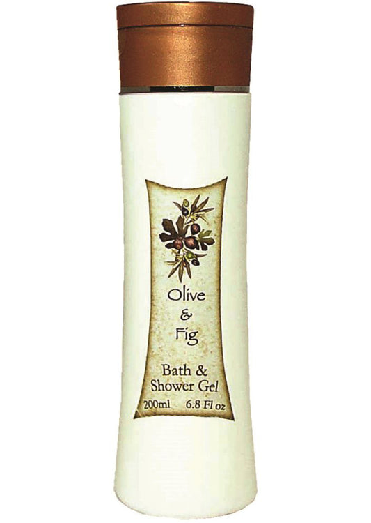 Clover Fields Olive and Fig Bath and Shower Gel 200ml