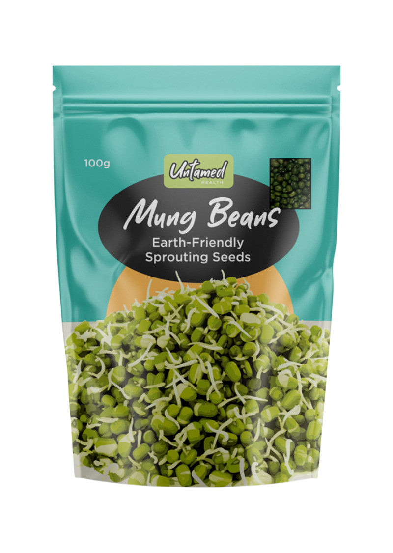 Untamed Health Sprouting Seeds Mung Beans 100g