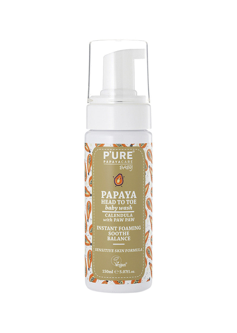 P'URE Papayacare Baby Papaya Baby Wash 150ml