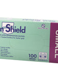 Skin Shield Latex Gloves Powder Free Small X 100 Pack