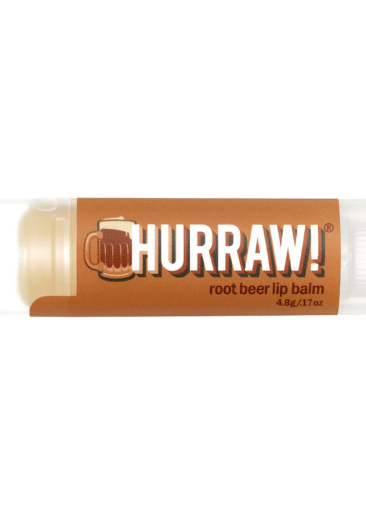 Hurraw! Org Lip Balm Root Beer 4.8g