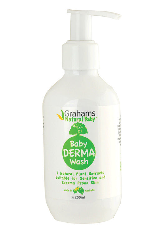 Grahams Natural Baby Derma Wash 200ml