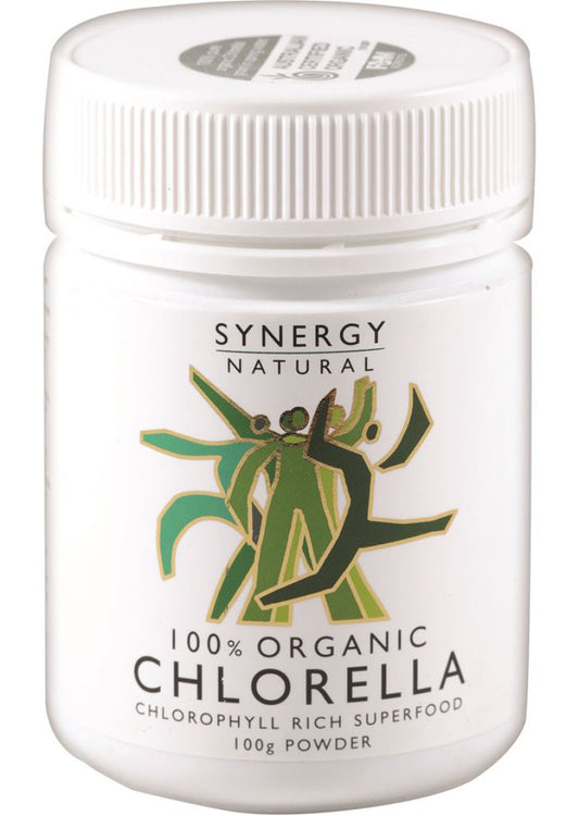 Synergy Natural Organic Chlorella Powder 100g