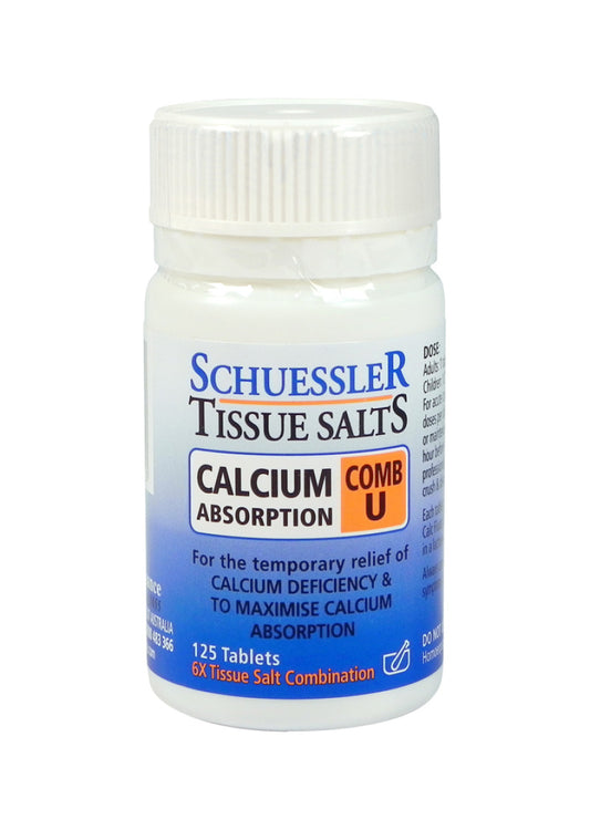 Martin Pleasance Tissue Salts Comb U (Calcium Absorption) 125t