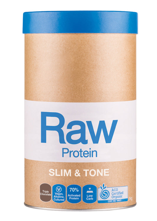 Amazonia Raw Protein Org Slim Tone Triple Choc 1kg