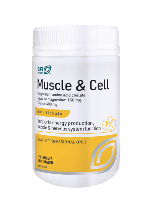 SFI Health Nutritionals Muscle and Cell 120t