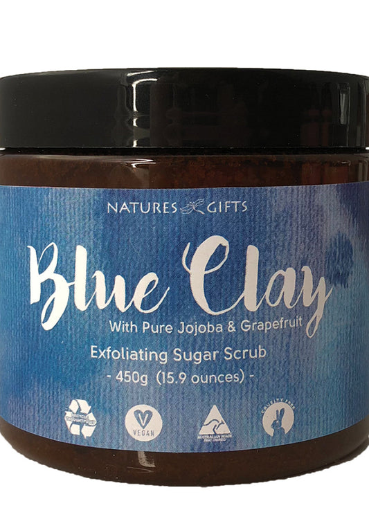 Clover Fields NG Essent Blue Clay Exfol Sugar Scrub 450g