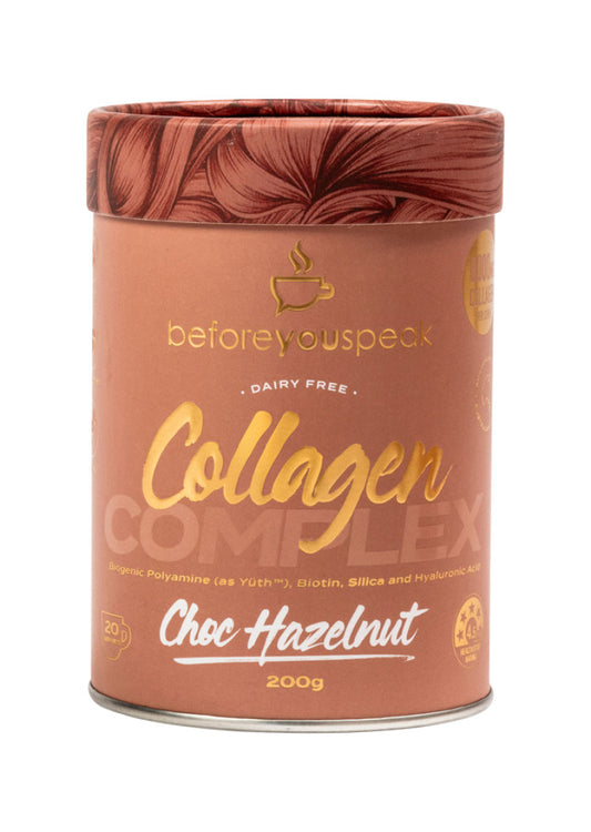 Before You Speak Collagen Complex Choc Hazelnut 200g