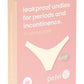 Pelvi Underwear Leakproof G String Beige M