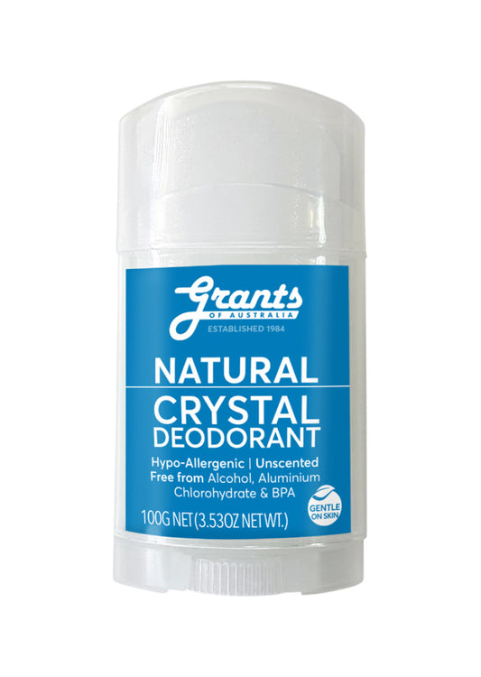 Grants Deodorant Crystal Stick Natural 100g