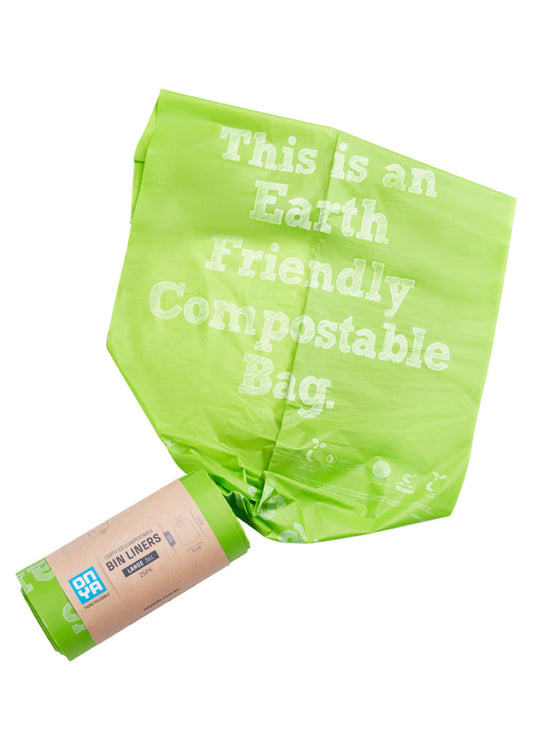 Onya Compostable Bin Liners Large 36L x 25pk