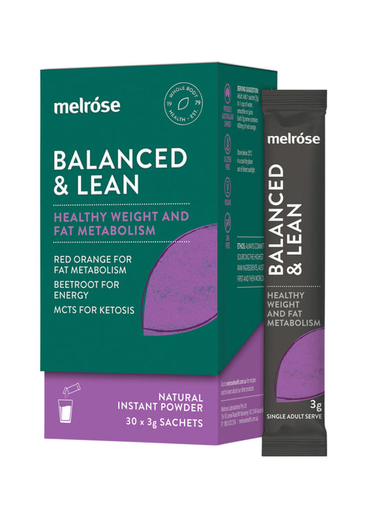 Melrose Balanced And Lean 3g X 30 Pack