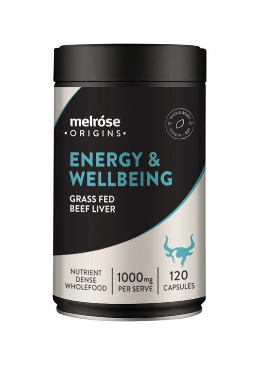 Melrose Energy and Wellbeing (Grass Fed Beef Liver) 120c